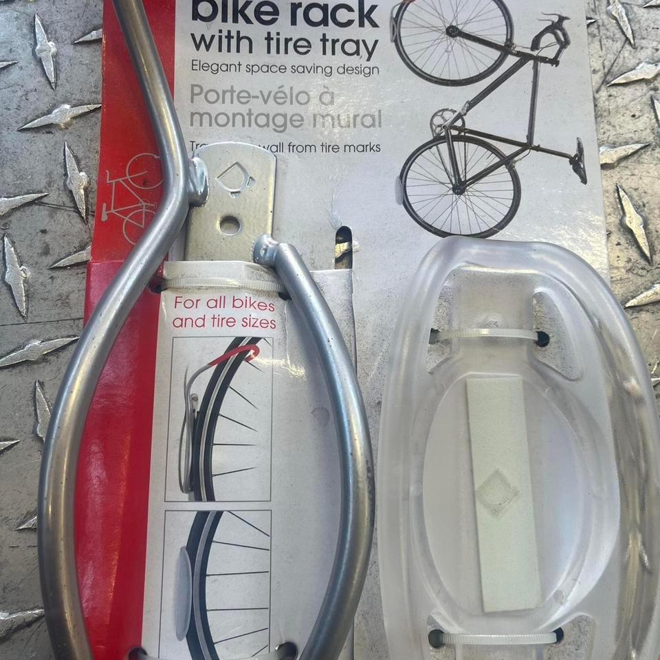 Red And Silver Bike Rack 2