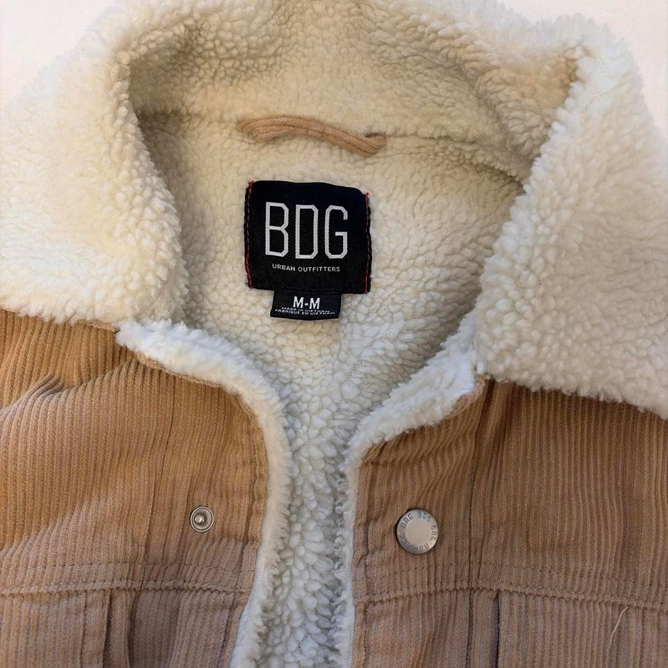 Bdg Tan Corduroy Jacket With 8daf 2