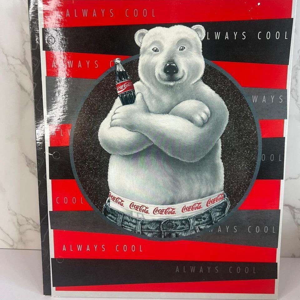 Vintage 1995 Coca Cola Polar Bear 5db4 2