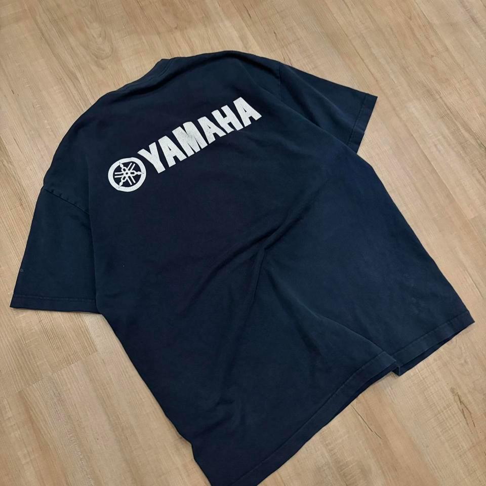 Vintage Yamaha Navy Blue T Shirt 2700