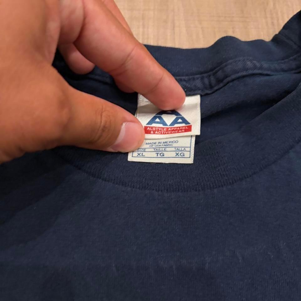 Vintage Yamaha Navy Blue T Shirt 2700 5