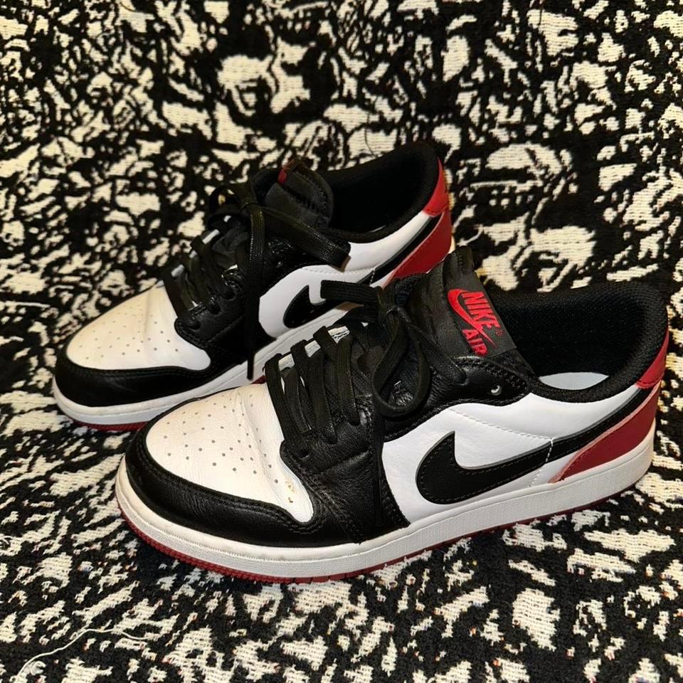 Jordan 1 Low White Black 7758 2