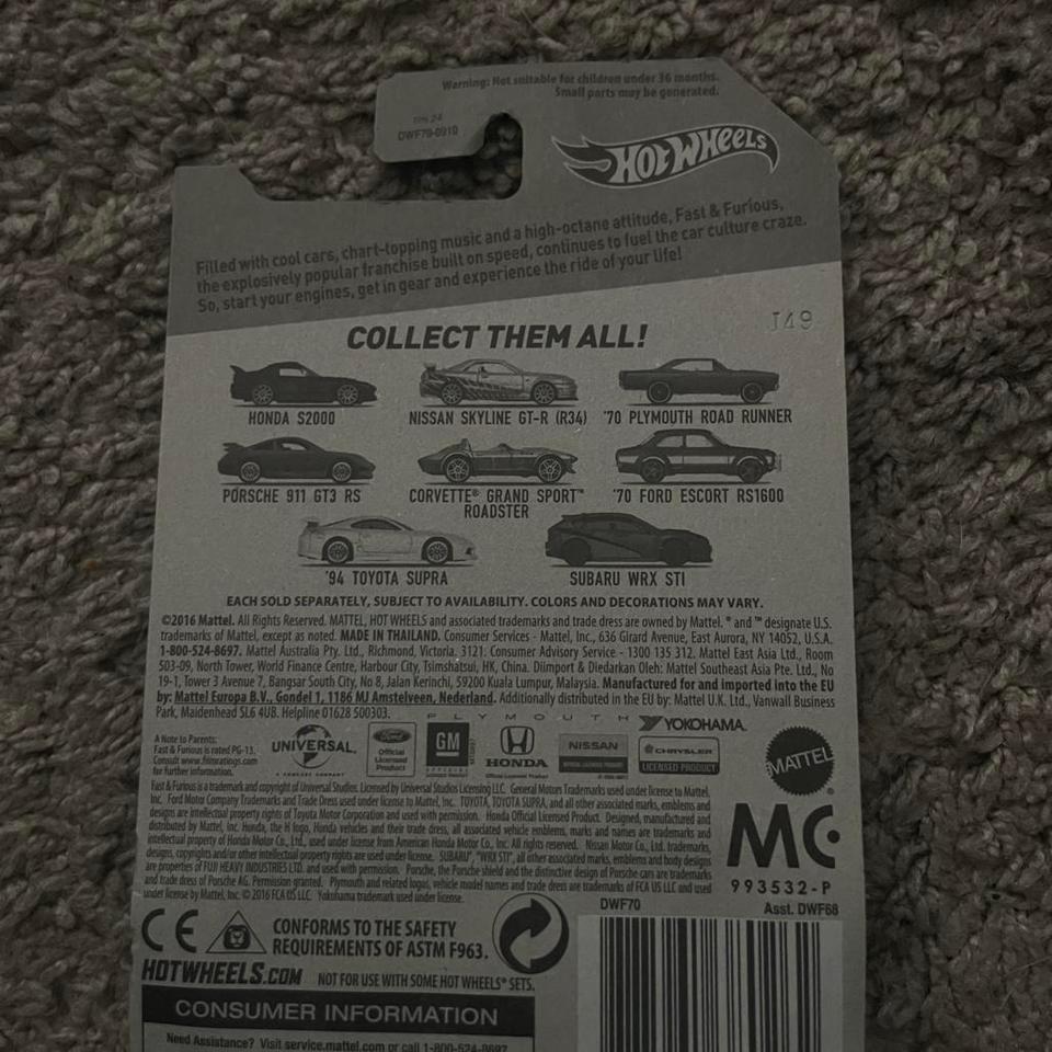 Hot Wheels Fast And Furious F41b 2