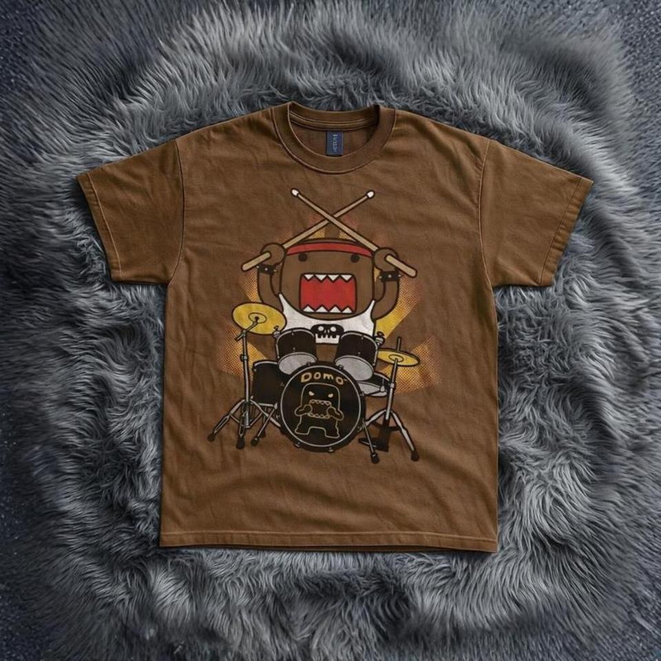 Rock Band Cartoon Tee 7768