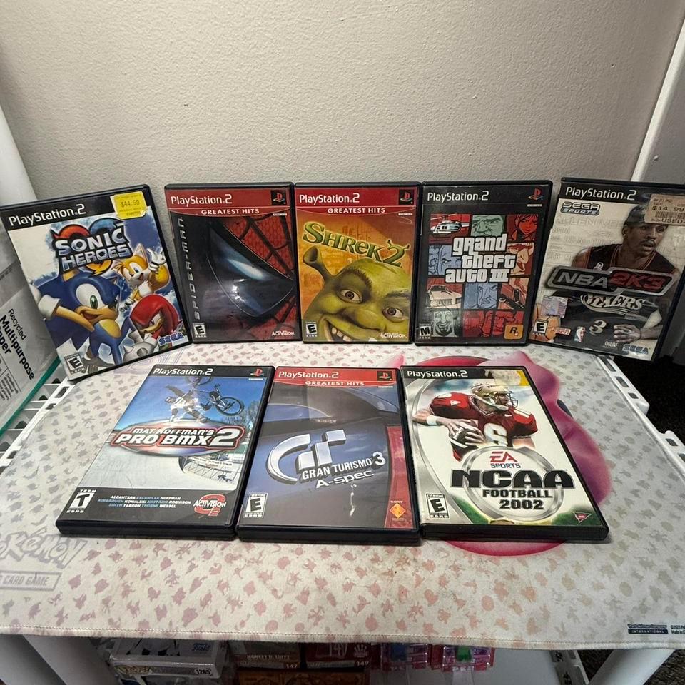 8 Ps2 Games Non Working Games