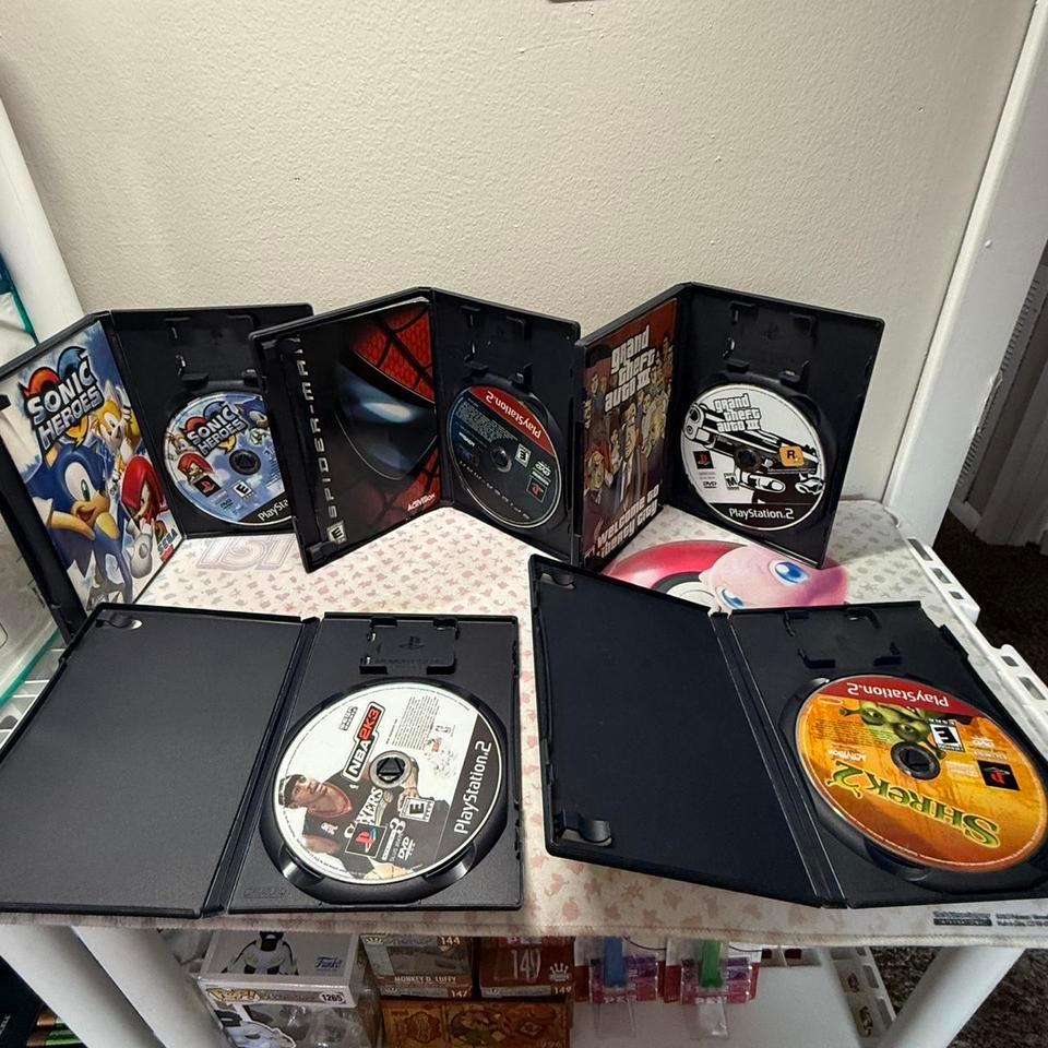 8 Ps2 Games Non Working Games 3