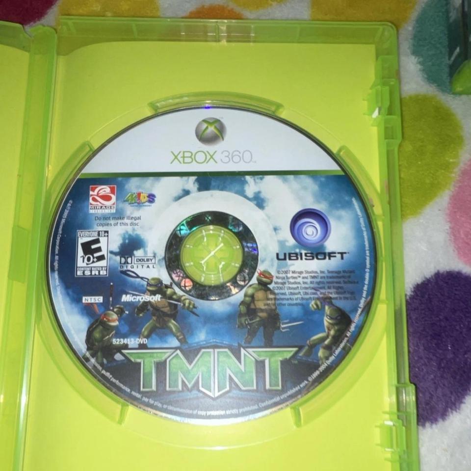 Ubisoft Tmnt Manual Included Xbox Df00 3