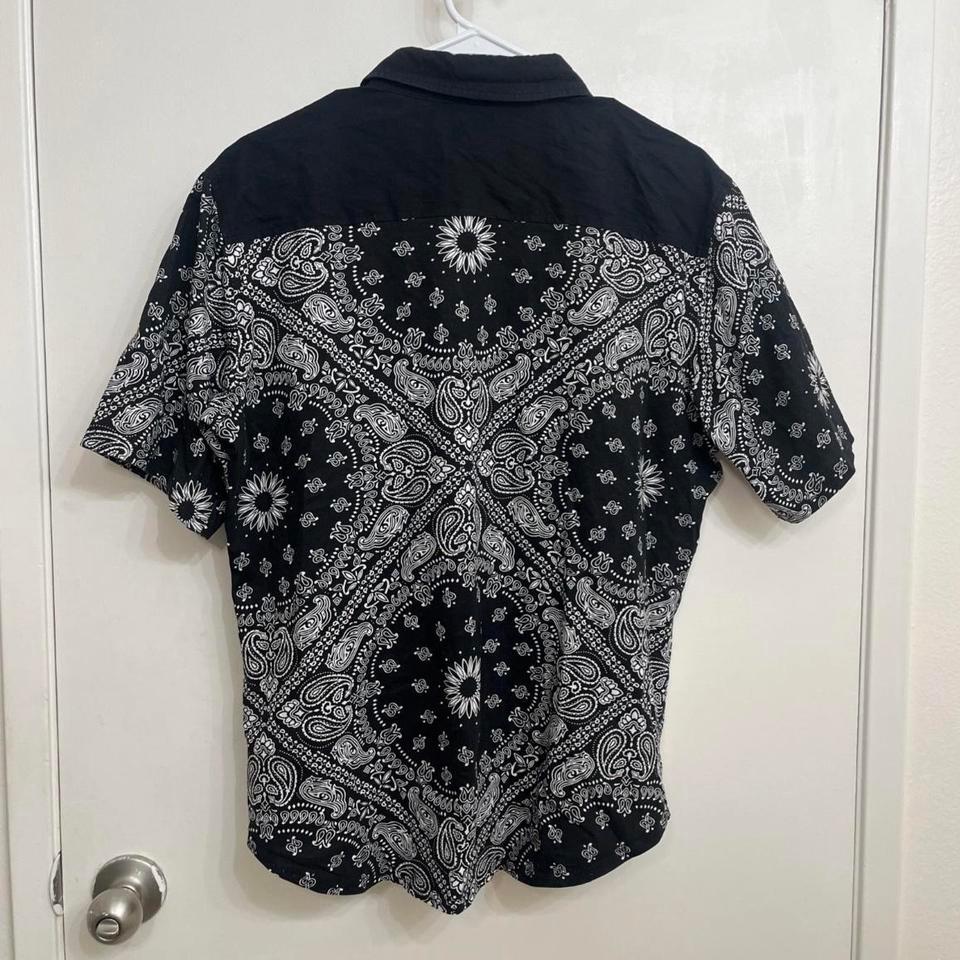 Crooks Castles Black Bandana F002 3