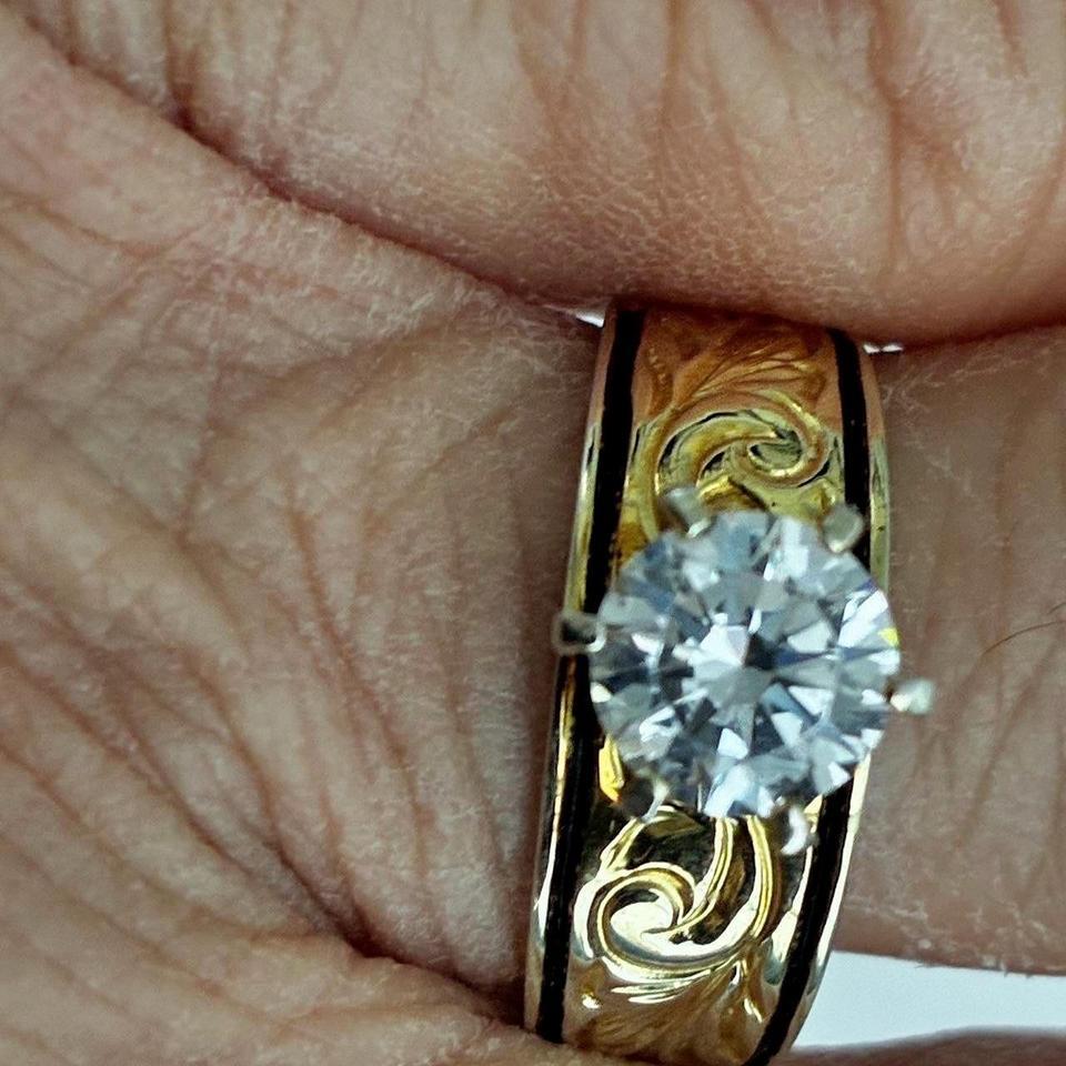 Cz Hawaiian Scroll Silver And Ae04 2