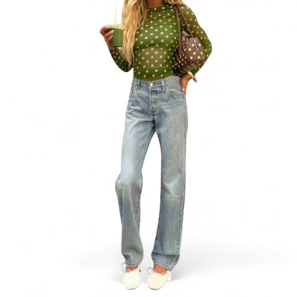 Green Polka Dot Y2k Top Cd5d 5
