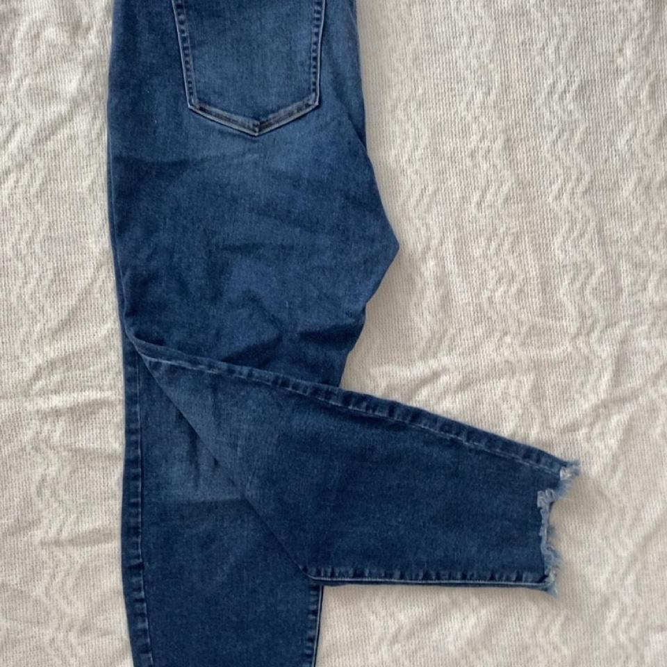 Lane Bryant Blue Distressed Skinny 61e5 3