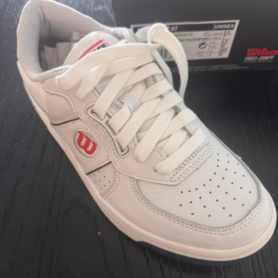 Wilson Pro Staff White Tennis Ae70 5