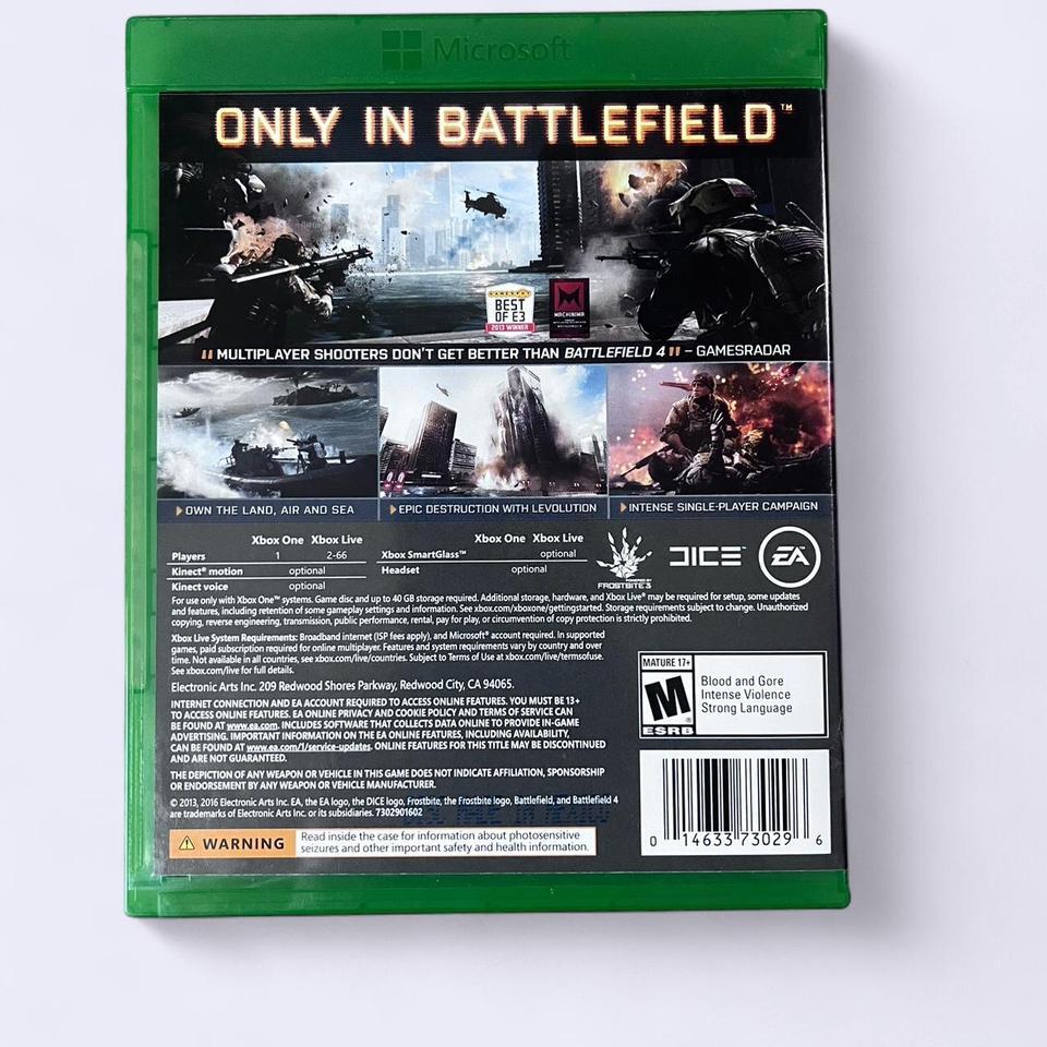 Battlefield 4 Xbox One Like 2