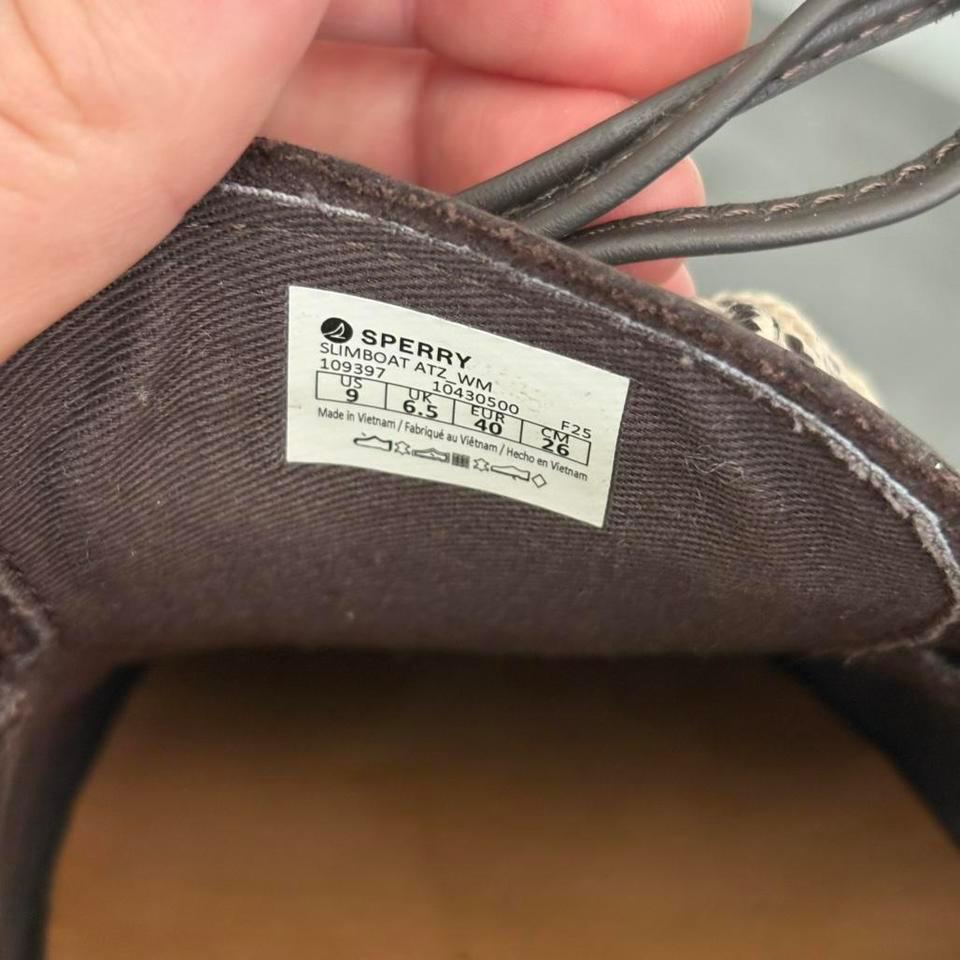 Sperry X Artizia Brown Leather 5ebb 7