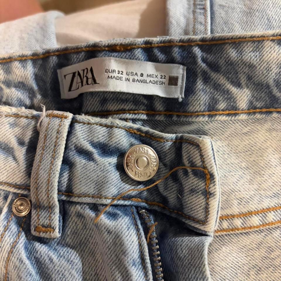 High Rise Zara Jeans Light B09b 3