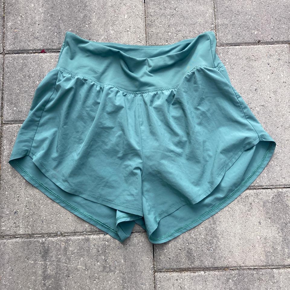 Lightweight Teal Shorts With A