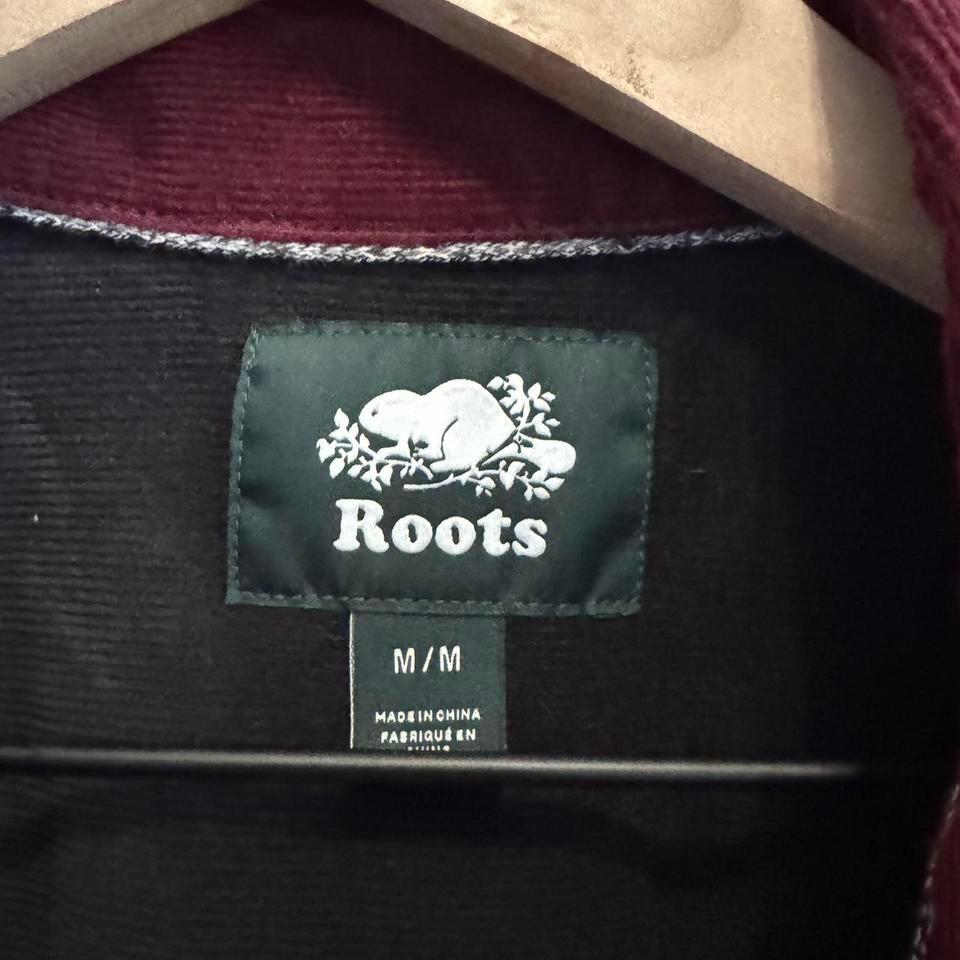 Roots Burgundy Corduroy Button Up 1ae0 3