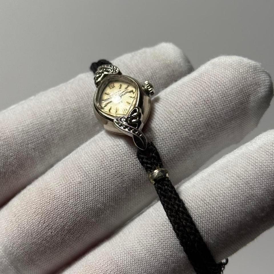 Vintage Bulova Womans Watch Dainty 4bb3 3