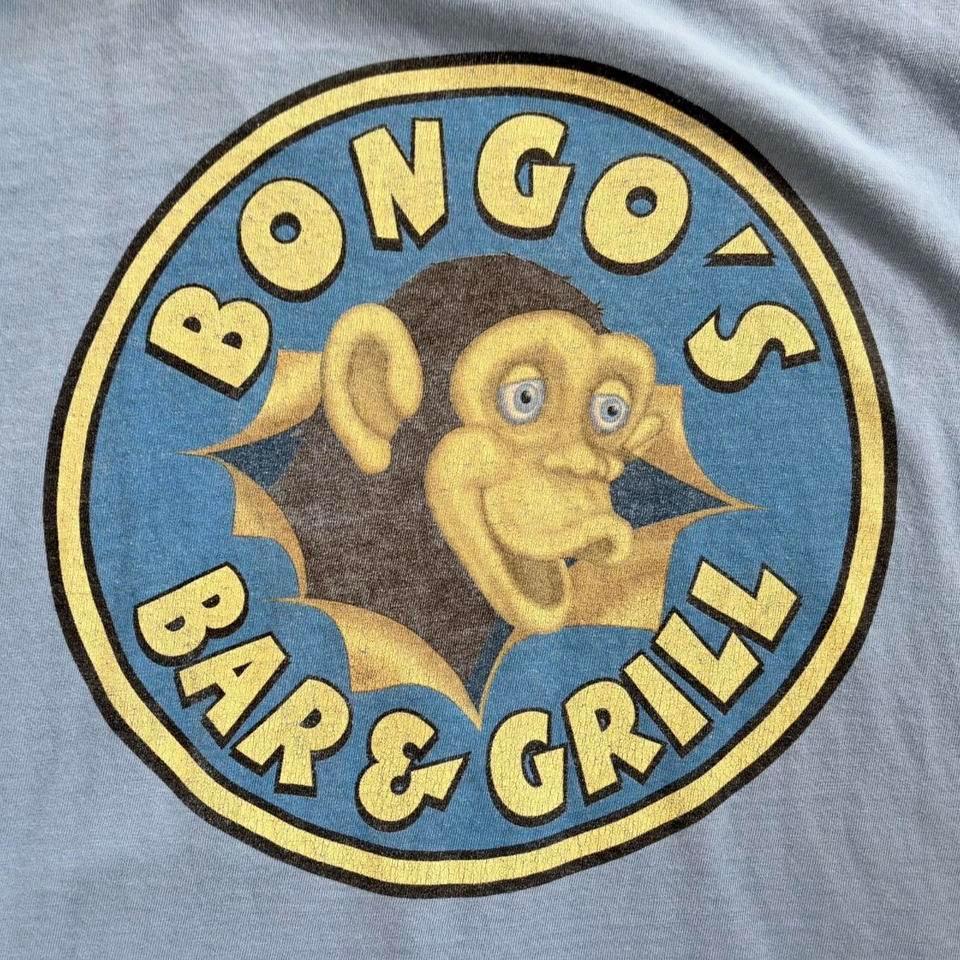 90s Vintage Blue Bongos Bar 65be 2