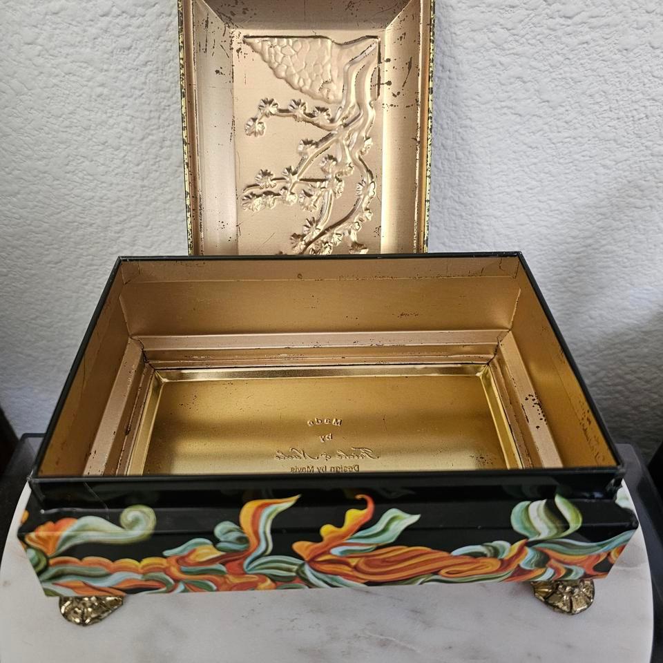 Vintage German Tin With 3