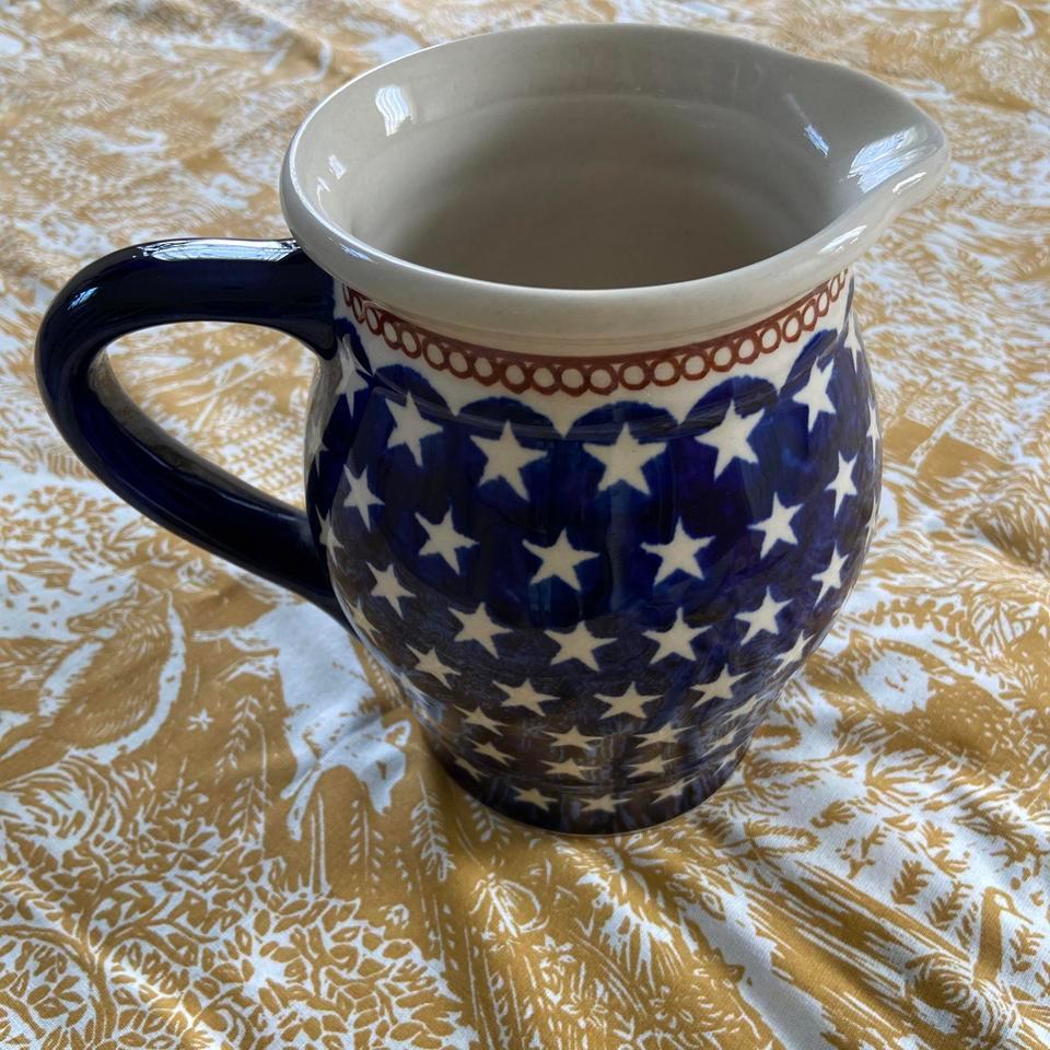 Boleslawiec Polish Pottery Blue And 3864