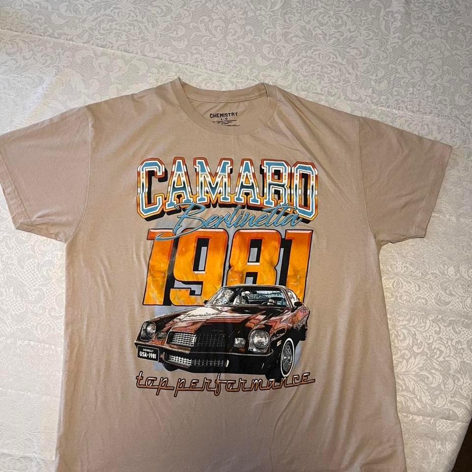 Tan Vintage Camaro Graphic Tee