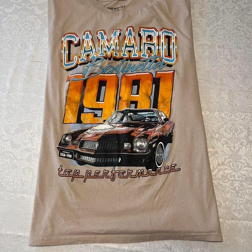 Tan Vintage Camaro Graphic Tee 2