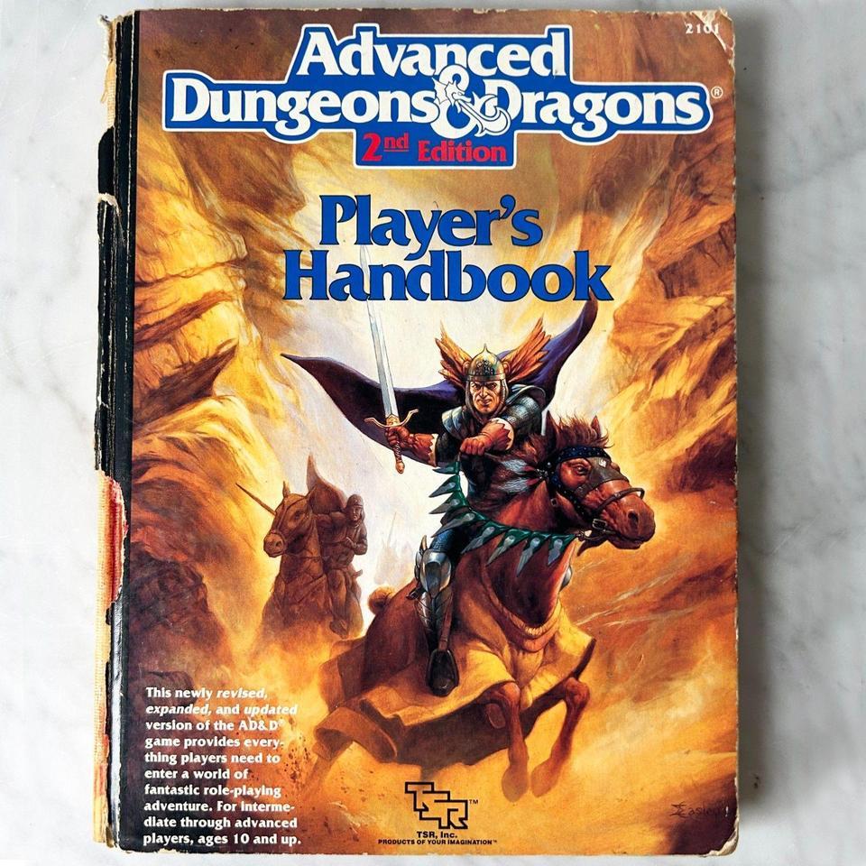 Advanced Dungeons Dragons Players 891e