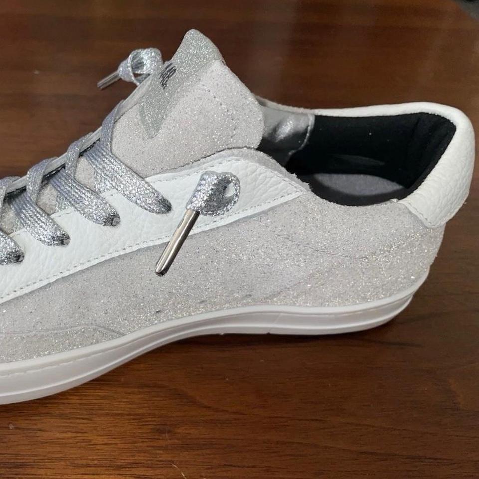 P448 Silver Suede Sneakers W 07e3 3