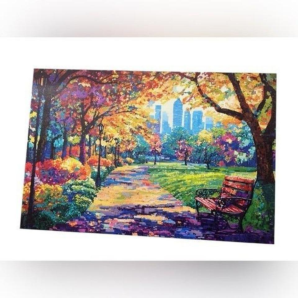 New Framed Canvas Art Print 7864