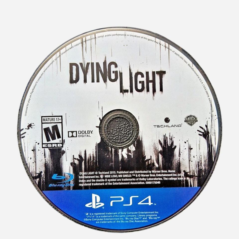 Dying Light Ps4 Game Disc 5c52