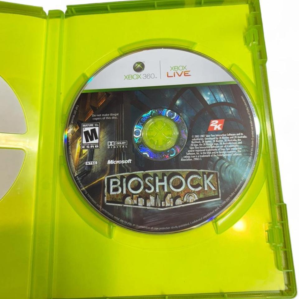 Xbox 360 Bioshock Video Game 4614