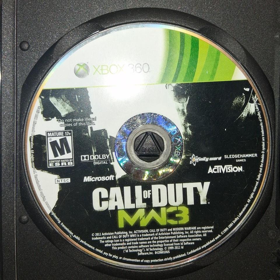 Xbox 360 Call Of Duty 1b89