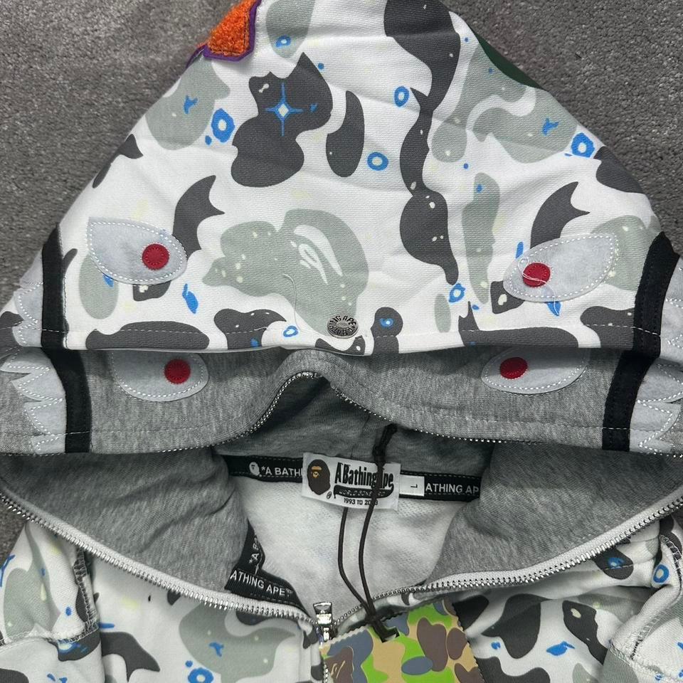 Bape Double Hood Hoodie 2683 3