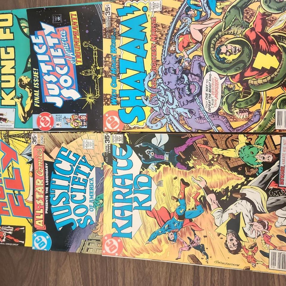 Lot Of 6 Vintage Comic 05c9