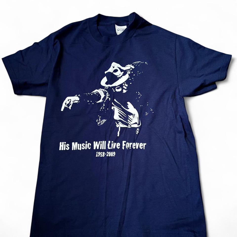 Unisex Navy Blue Michael Jackson