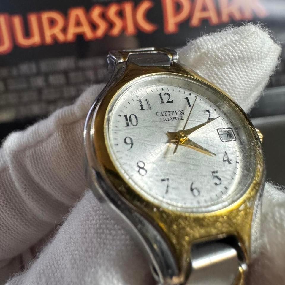 Citizen Quartz Date Gold And 3e72 3