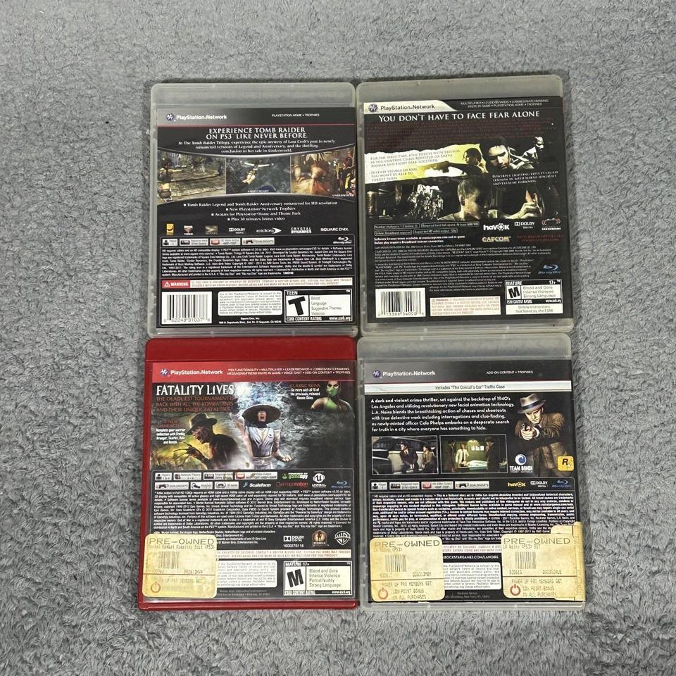 Tomb Raider Trilogy Resident Evil 1b1d 2