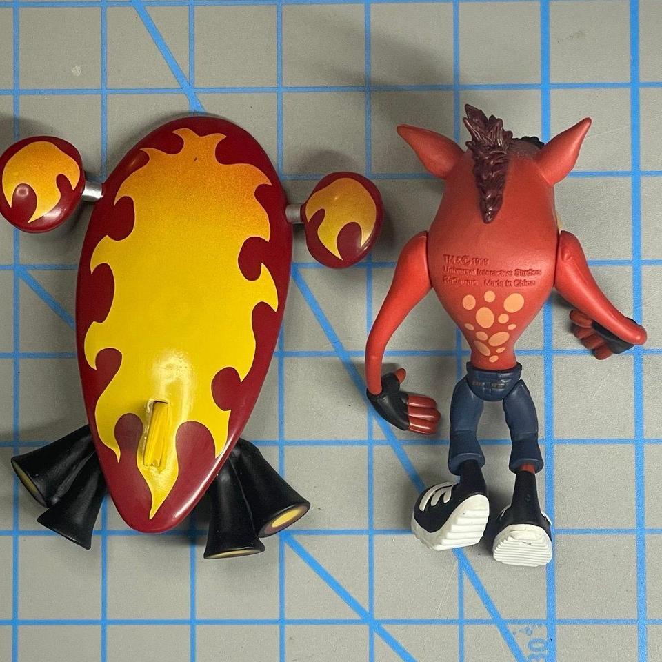 Resaurus Crash Bandicoot Figure Jet 3