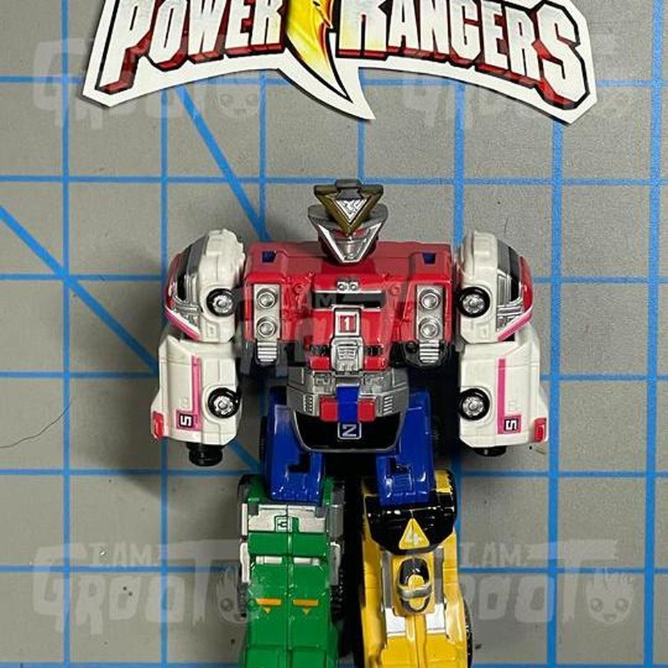 Power Rangers Turbo Rescue Megazord 4dac