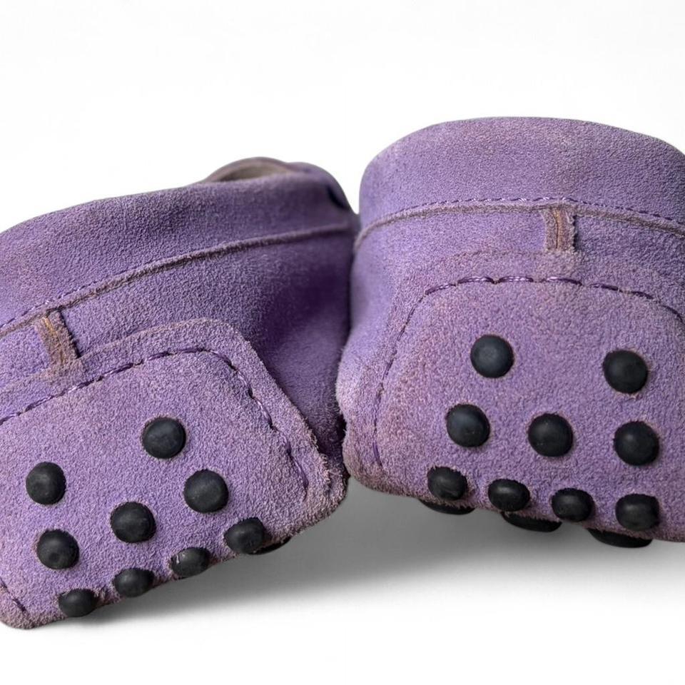 Lavender Suede Leather Loafers With 8a1d 2