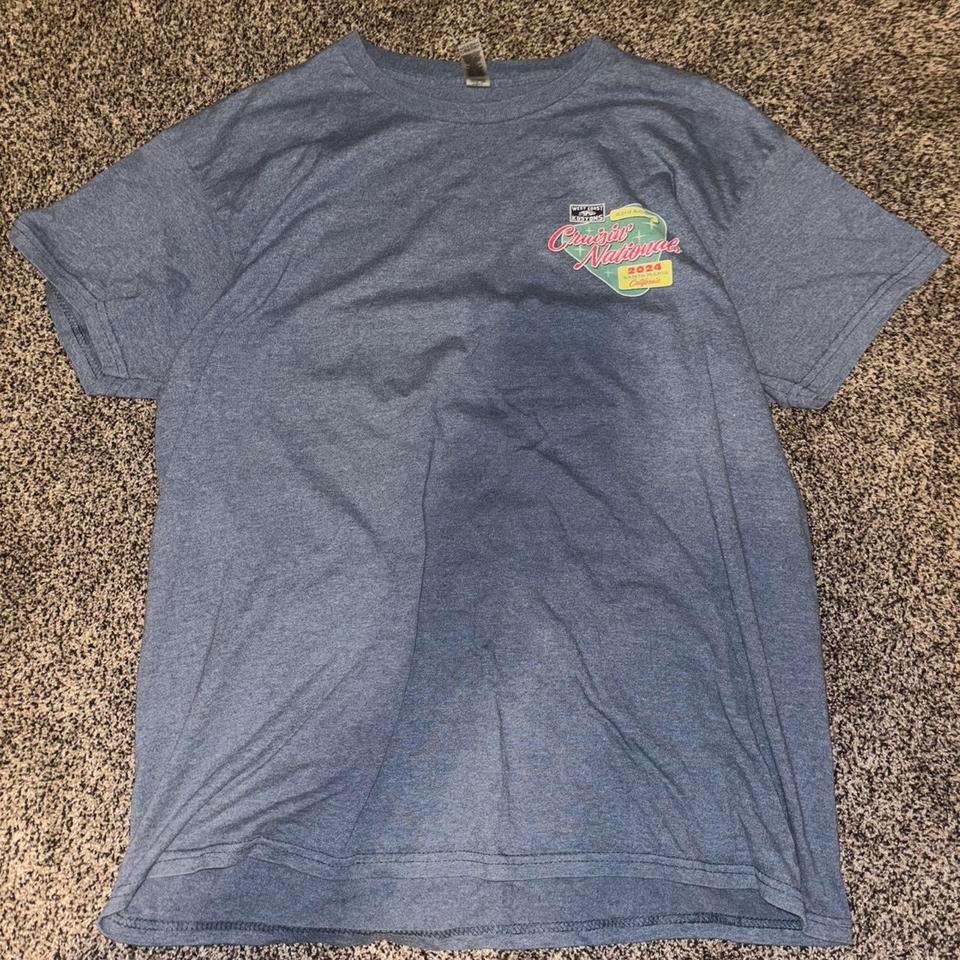 Cruisin Nationals Blue Cotton T Shirt C0e6 2