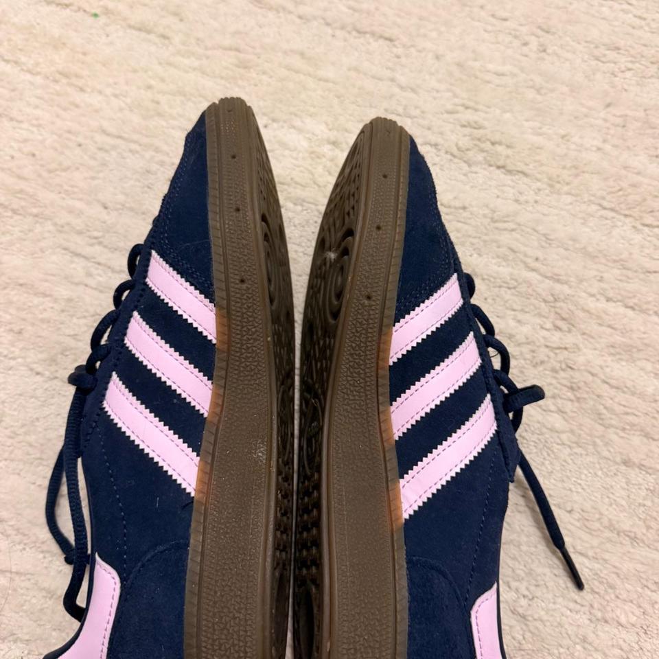Navy And Pink Adidas Gazelles 9615 2