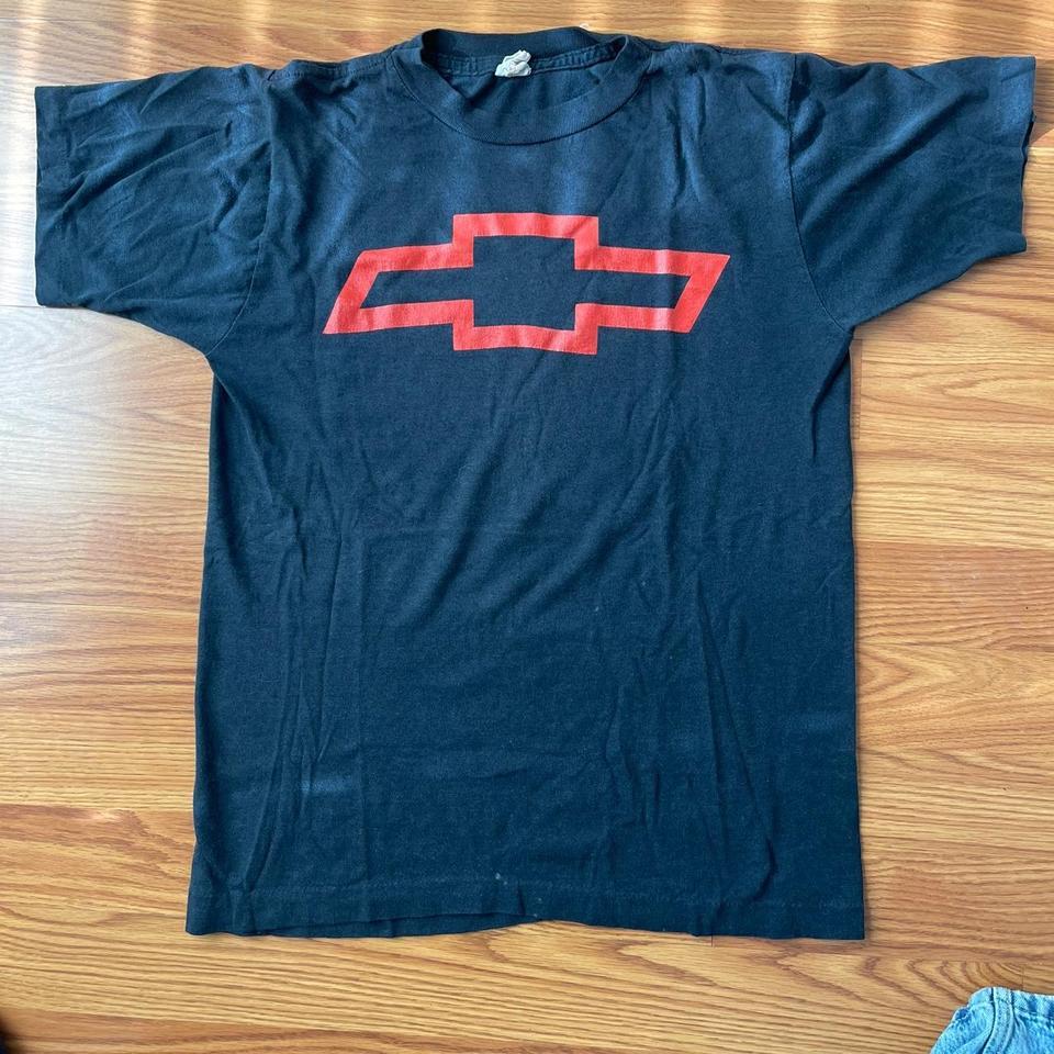 Chevy Black Cotton T Shirt Mens 1ac8
