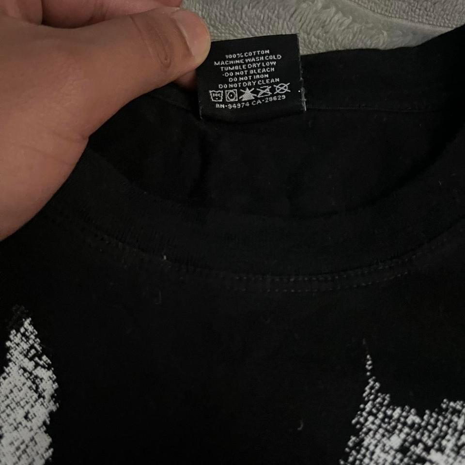 Stussy Black Graphic Tee Size A6b2 2