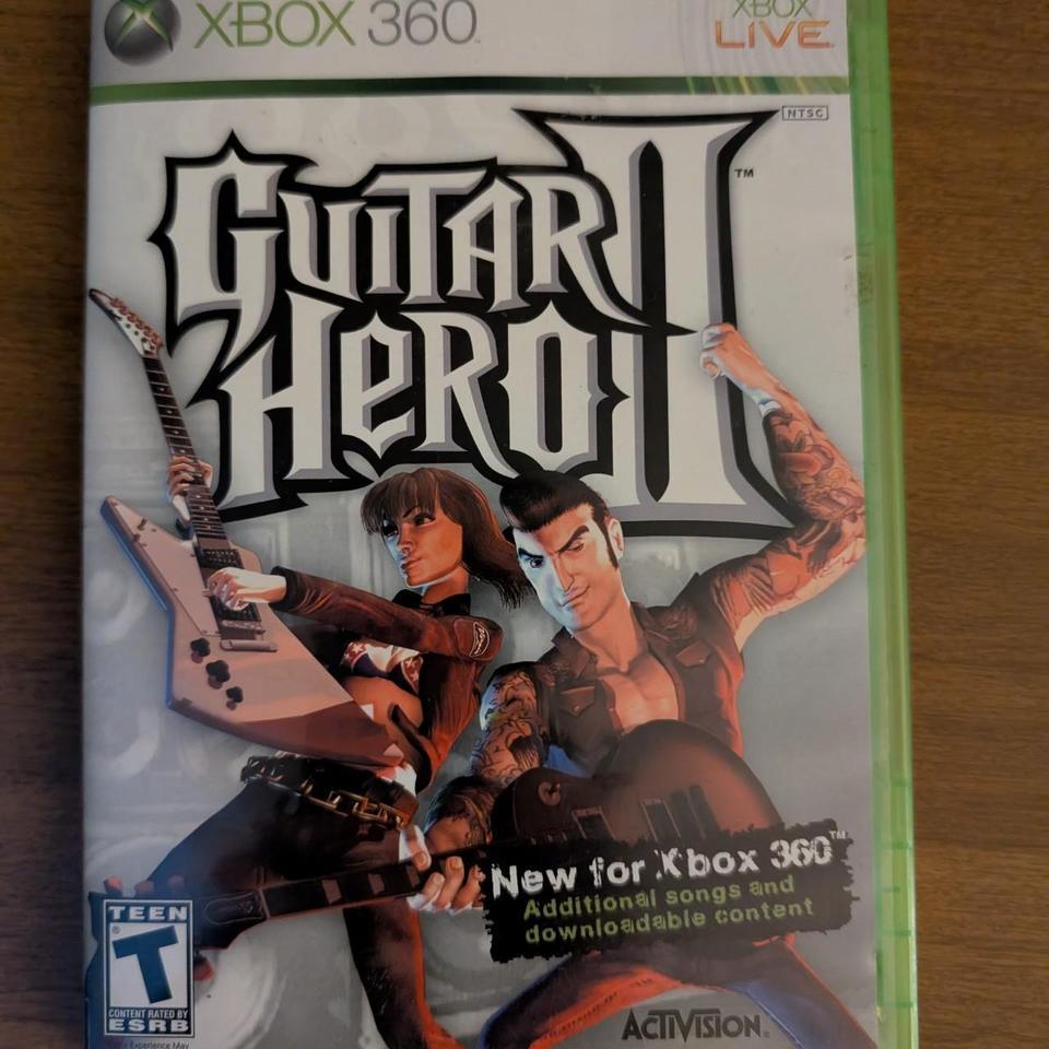 Xbox 360 Game Guitar Hero Afe0