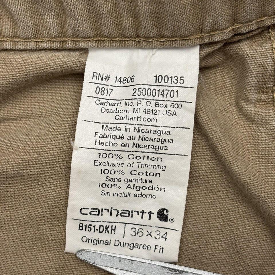 Carhartt B151 Pants Mens 36x34 8079 6