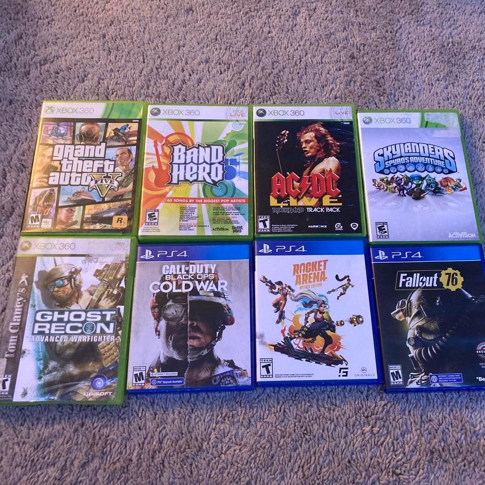 Xbox 360 And Ps4 Games E6a9