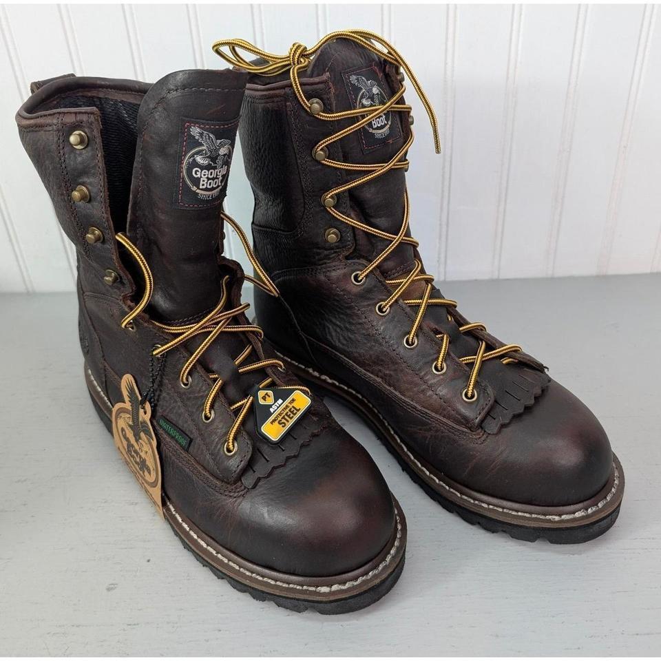 Georgia Mens Boots G103 Steel 3c31