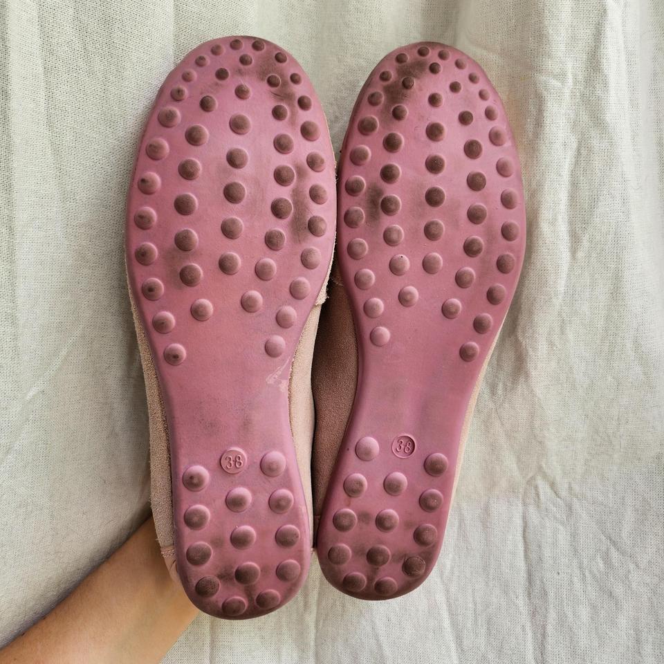 Pink Ballet Flat Mary Janes F37a 5